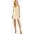 Vestido Paetê Forum Bege Feminino - Imagem 1
