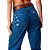 Calça Jeans Lança Perfume Full Lenght High Azul Feminino - Imagem 4