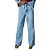 Calça Jeans Easy Lança Perfume Full Lenght Super High Azul Feminino - Imagem 1