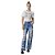Calça Jeans Lança Perfume Full Lenght High Azul Feminino - Imagem 4