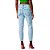 Calça Jeans Lança Perfume Luna Mom Super High Azul Feminino - Imagem 2