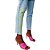 Calça Jeans Lança Perfume Luna Mom Super High Azul Feminino - Imagem 5