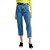 Calça Jeans Myft Com Cinto Azul Feminino - Imagem 1