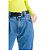 Calça Jeans Myft Com Cinto Azul Feminino - Imagem 4