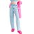 Calça Jeans Myft Full Lenght Clochard Azul Feminino - Imagem 1