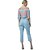 Calça Sarja Lança Perfume Luna Mom S High V23 Azul Feminino - Imagem 2