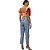 Calça Jeans Lança Perfume Reta High Azul Feminino - Imagem 2