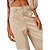 Calça Sarja Lança Perfume Wide Leg High V23 Marrom Feminino - Imagem 3