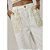 Calça Sarja Lança Perfume Wide Leg S High Off White Feminino - Imagem 3