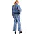 Calça Jeans Easy Lança Perfume Wide Leg Super High AV23 Azul Feminino - Imagem 3
