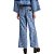 Calça Jeans Easy Lança Perfume Wide Leg Super High AV23 Azul Feminino - Imagem 2
