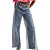 Calça Jeans Easy Lança Perfume Wide Leg High AV23 Azul Claro Feminino - Imagem 1