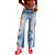 Calça Jeans Lança Perfume Full Lenght High AV23 Azul Feminino - Imagem 1
