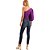 Calça Jeans Lança Perfume Ankle Super High AV23 Azul Escuro Feminino - Imagem 2