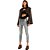 Calça Jeans Lança Perfume Diana Ankle High AV23 Azul Claro Feminino - Imagem 3