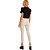 Calça Sarja Lança Perfume Vesta Ankle Super High AV23 Branco Feminino - Imagem 2