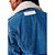 Jaqueta Jeans Lança Perfume com Pelo Trucker Azul Feminino - Imagem 4