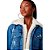 Jaqueta Jeans Lança Perfume com Pelo Trucker Azul Feminino - Imagem 3