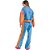 Jaqueta Jeans Myft College Bomber Azul Feminino - Imagem 5