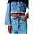 Jaqueta Jeans Easy Lança Perfume Cropped Azul Feminino - Imagem 3