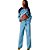 Jaqueta Jeans Easy Lança Perfume Cropped Azul Feminino - Imagem 5