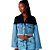 Jaqueta Jeans Easy Lança Perfume Cropped Azul Feminino - Imagem 1