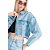 Jaqueta Jeans Myft Trucker Cropped Azul Feminino - Imagem 4