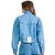 Jaqueta Jeans Myft Bomber Azul Feminino - Imagem 2