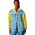 Jaqueta Jeans Lança Perfume Trucker Azul e Verde Feminino - Imagem 1