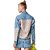 Jaqueta Jeans Lança Perfume Oversized Com Tweed Azul Feminino - Imagem 2