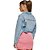 Jaqueta Jeans Myft Trucker Cropped V23 Azul Feminino - Imagem 2