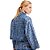 Jaqueta Jeans Easy Lança Perfume Curta Logomania AV23 Azul Feminino - Imagem 2
