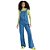 Jardineira Jeans Myft Full Lenght High Azul Feminino - Imagem 1