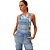 Jardineira Jeans Easy Lança Perfume Mom High V23 Azul Feminino - Imagem 3