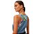 Jardineira Jeans Easy Lança Perfume Mom High V23 Azul Feminino - Imagem 4