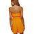Macacão Sarja Myft Curto Laranja V23 Feminino - Imagem 2