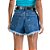 Short Jeans Myft Evasê Super High Azul Feminino - Imagem 2