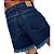 Short Jeans Myft Grandfather Super High V23 Azul Feminino - Imagem 2