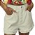 Short Sarja Lança Perfume Mom Super High Off White Feminino - Imagem 3