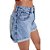 Short Jeans Myft Mom Super High AV23 Azul Feminino - Imagem 3