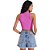 Short Jeans Myft Mom Super High AV23 Azul Feminino - Imagem 2