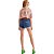 Short Jeans Easy Lança Perfume Relaxed High AV23 Azul Feminino - Imagem 4