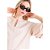 Vestido Sarja Myft Curto Bege Feminino - Imagem 3