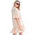 Vestido Sarja Myft Curto Bege Feminino - Imagem 2