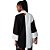 Vestido Sarja Lança Perfume Oversized Preto Feminino - Imagem 2