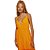 Vestido Sarja Myft De Alça Longo Laranja Feminino - Imagem 2