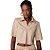 Blusa Lança Perfume Gola V Marrom Feminino - Imagem 1
