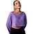 Blusa Cropped Easy Lança Perfume Roxo Feminino - Imagem 1