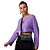 Blusa Cropped Easy Lança Perfume Roxo Feminino - Imagem 3