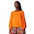 Blusa Lança Perfume Manga Longa Laranja Feminino - Imagem 1